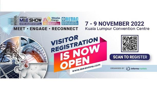 ASEAN M&E 2022 Show Set To Kick-Off From 7 – 9 Nov 2022