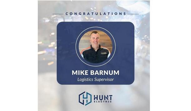 Hunt Electric Promotes Mike Barnum To Logistics Supervisor