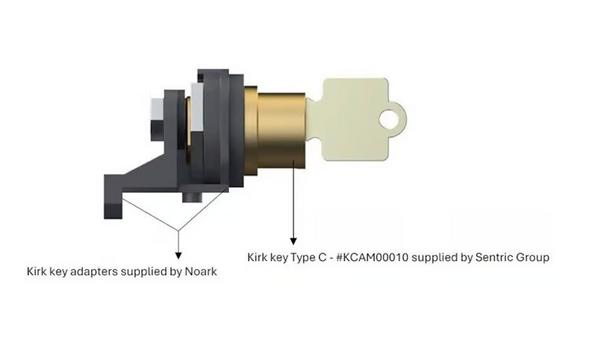 NOARK Electric Adapters For Kirk Key Circuit Breakers