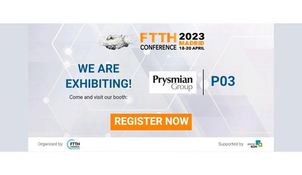 Prysmian Group To Present The First Optical Cables Certified Green In The Cable Industry At FTTH Conference 2023