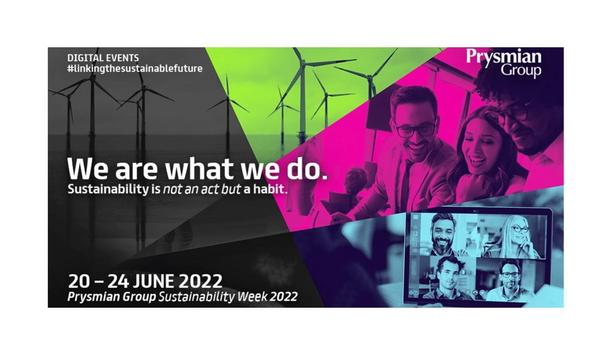 Prysmian Group’s Sustainability Week Highlights Progress On Sustainability Strategy And Innovative Technology Behind Energy Transition Process