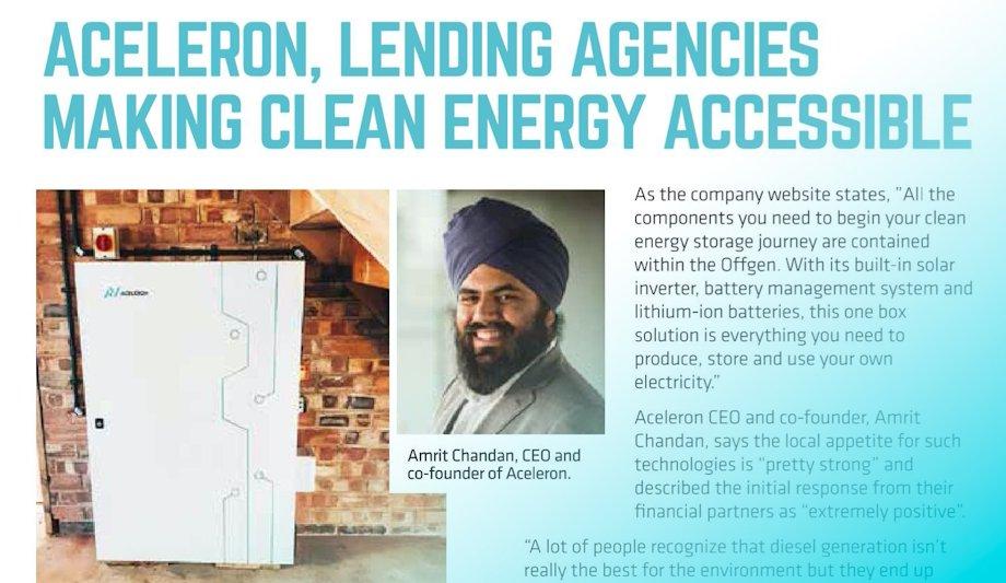 Aceleron Caribbean: Renewable Energy Financing Solutions