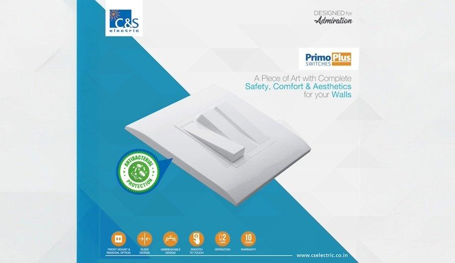 C&S Primo Plus: Anti-bacterial Switches Revolution