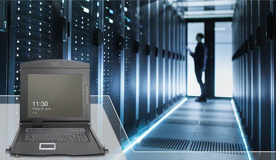 Assmann's LCD KVM Consoles Expand Digitus IT Range