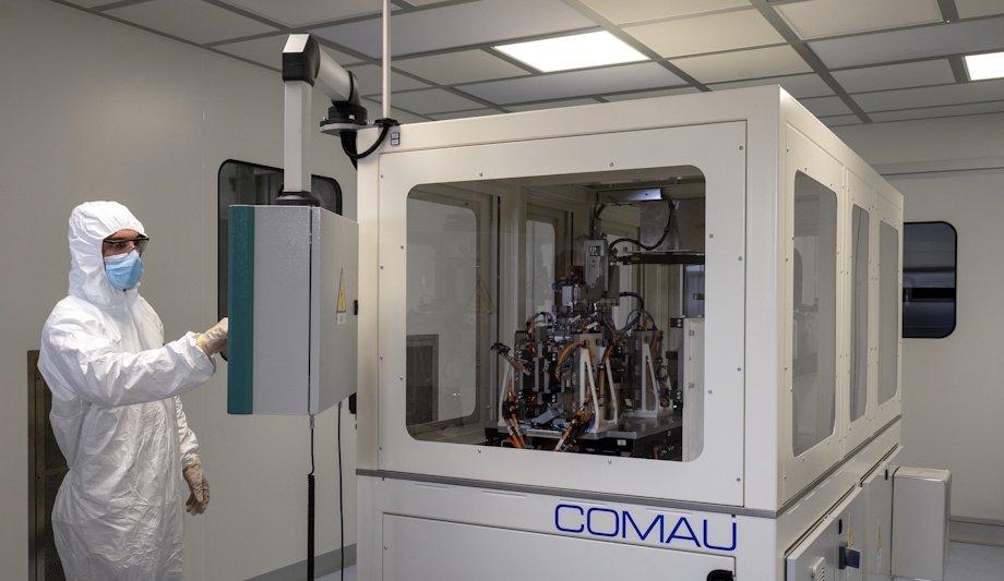 Comau Dry Room Boosts Lithium Battery Innovations