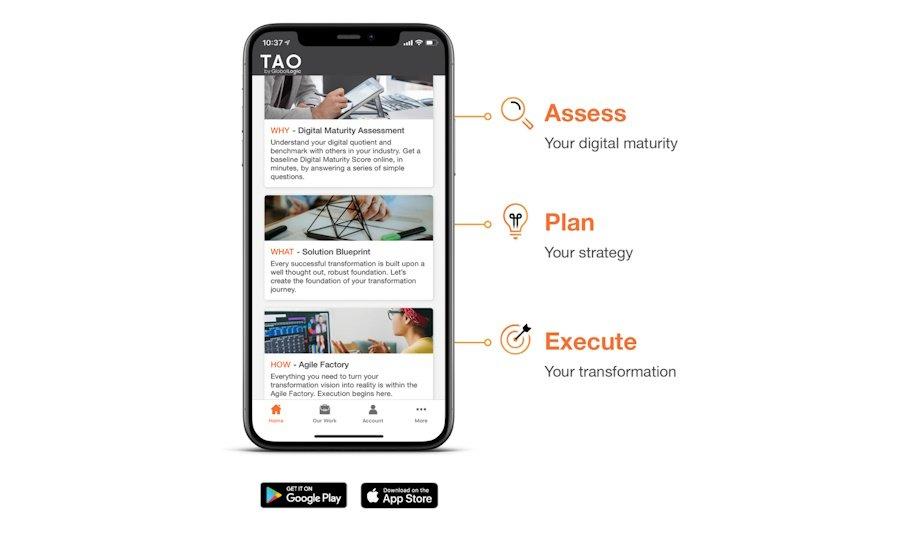 GlobalLogic Launches TAO Mobile App For Digital Transformation Services