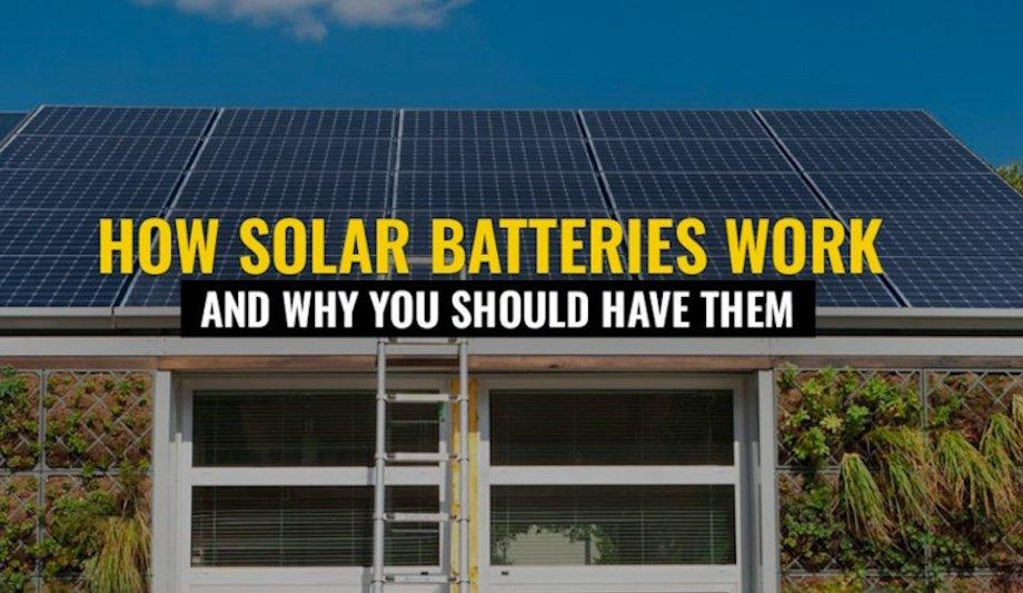 Maximize Energy With Solar Panel Backup Battery