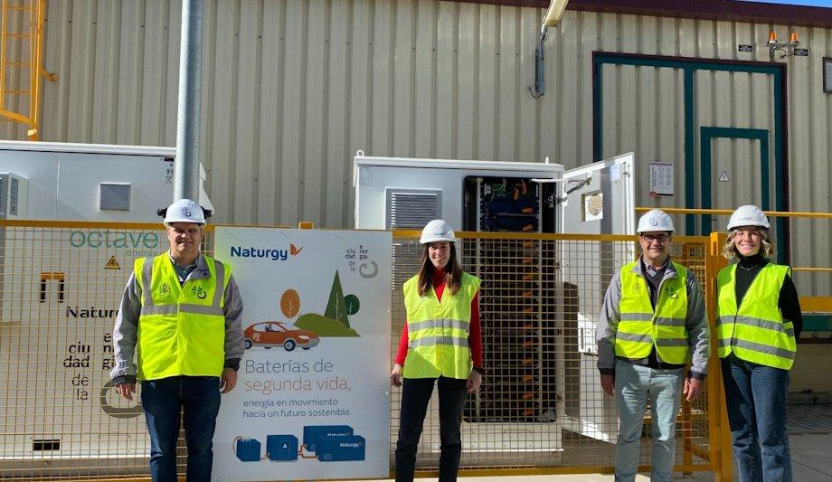 Naturgy Innovates Second-Life EV Battery Storage