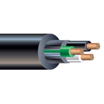Southwire 55044501 300V SEOPRENE® SJEOOW Cord with Black Jacket 105°C