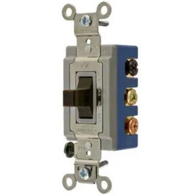 Bryant 4825 Brown Industrial Grade Double Pole Toggle Switch