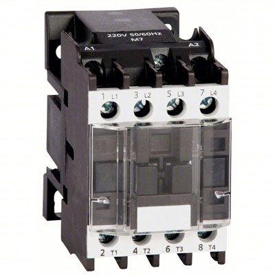 Dayton 6EAY2 4 Pole 12 A Non-Reversing IEC Magnetic Contactor