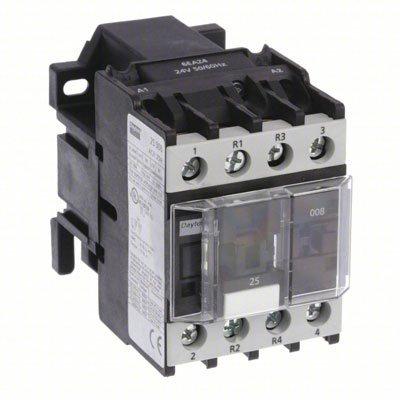 Dayton 6EAY5 4 Pole 25 A Non-Reversing IEC Magnetic Contactor