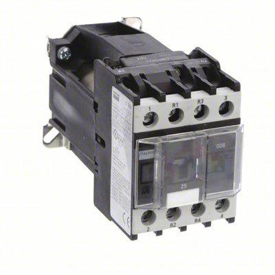 Dayton 6ECE6 4 Pole 25 A Non-Reversing IEC Magnetic Contactor