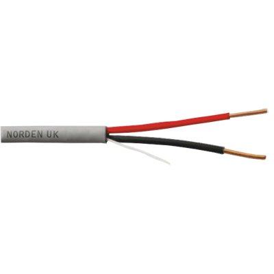 Norden 71-3102182 2 Core 18 AWG Unshielded Multi Conductor Cable LSZH, 305m
