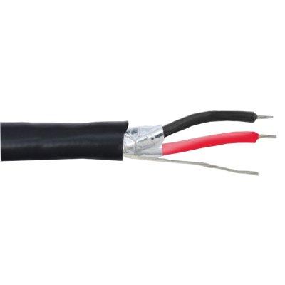 Norden 7D-1201161 1 Pair 16 AWG Overall foil Shielded Multiconductor Cable-600V PVC, 305m