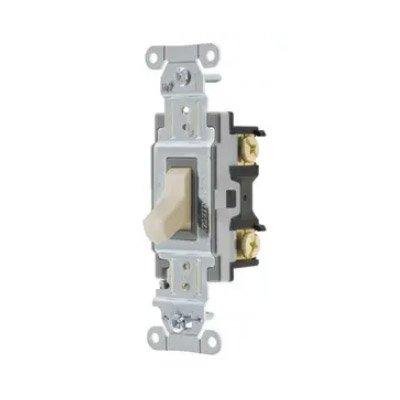 Bryant CSB315BLA Commercial Grade 3-Way Toggle Switch