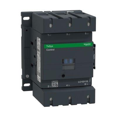 Schneider Electric LC1D115SD Non-Reversing 3 Pole 115 A Contactor