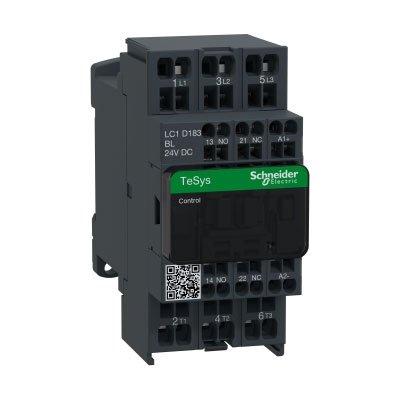 Schneider Electric LC1D183BL Non-Reversing 3 Pole 18 A Contactor