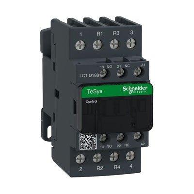 Schneider Electric LC1D188B7 Non-Reversing 4 Pole 32 A Contactor