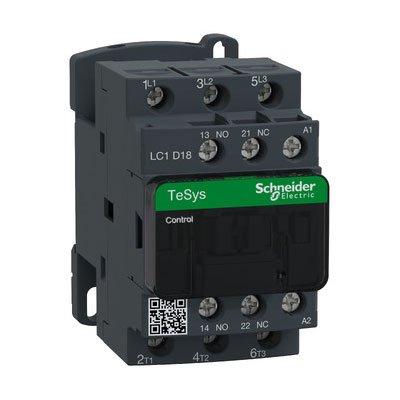 Schneider Electric LC1D18E7 Non-Reversing 3 Pole 18 A Contactor