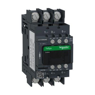 Schneider Electric LC1D65A6BD Non-Reversing 3 Pole 65 A Contactor