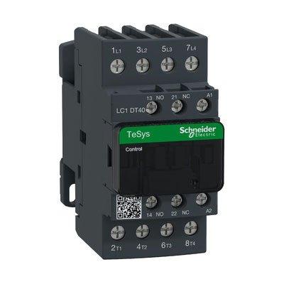 Schneider Electric LC1DT40B7 Non-Reversing 4 Pole 40 A Contactor
