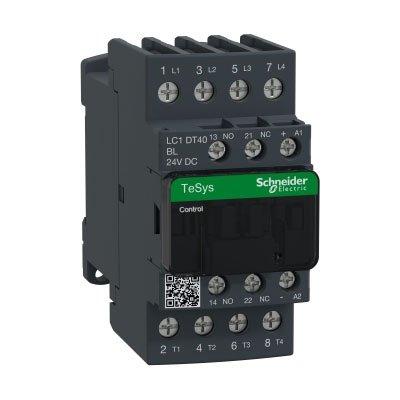 Schneider Electric LC1DT40BL Non-Reversing 4 Pole 40 A Contactor