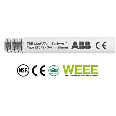 ABB LT6FES09W-A liquid-tight flexible metallic conduit - Type LT6FE