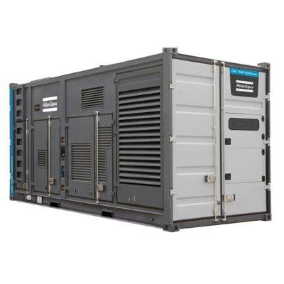 Atlas Copco QAC 1500 TwinPower 20-foot containerized generator providing 1 MW prime power