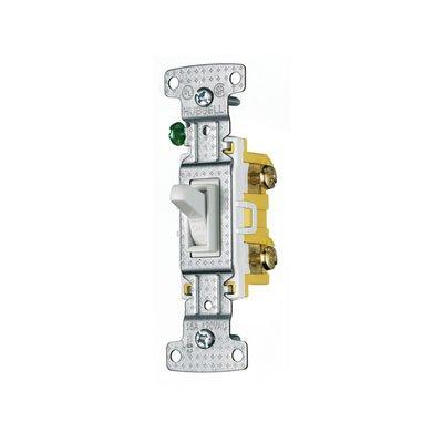 Bryant RS315ILW Residential Grade 3-Way Illuminated Toggle Switch