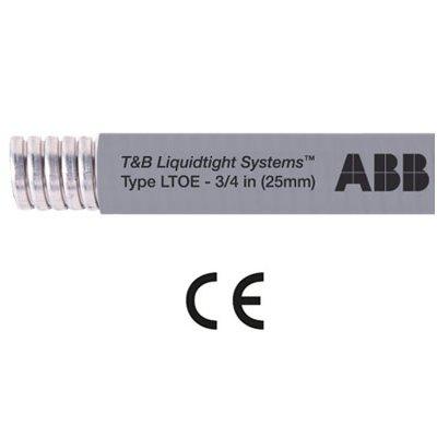 ABB LTOES07G-C Oil Resistant, CE Certified Liquid-tight Flexible Metallic Conduit